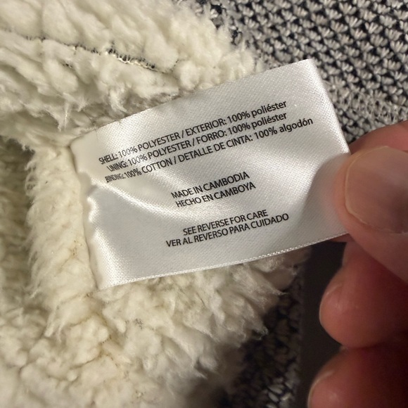 Orvis Sherpa Lined 1/4 Zip Pullover Mens Large Gray - Picture 10 of 13